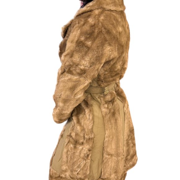 1970's Vintage Faux Fur Coat - Tissavel France - Picture 4 of 14